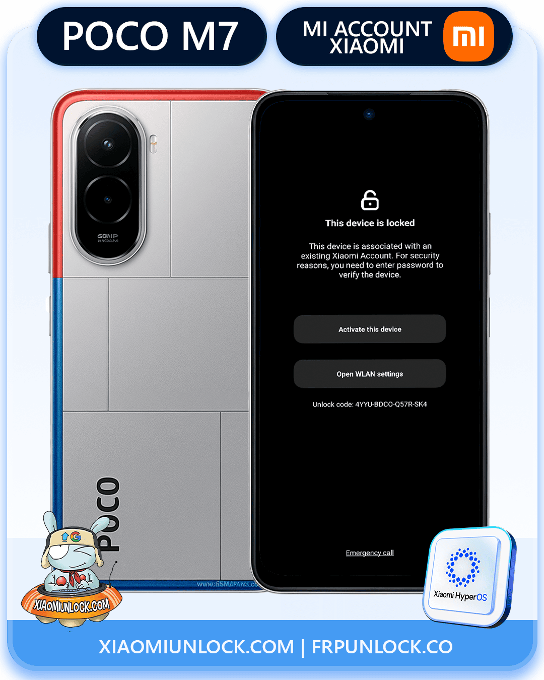 Remove Xiaomi Mi Account Poco M7